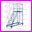 Pomost schodowy na kkach, dugo podium 150cm, model: WGP-300-150cm, liczba schodw: 11, wysoko: 300 cm