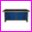 St warsztatowy GSW 21  z blatem oklejonym gum, kolor RAL 5017, niebieski