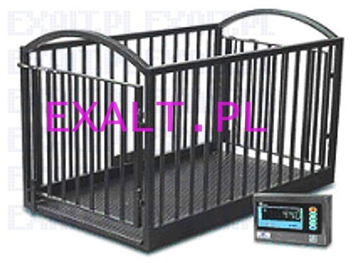 Waga inwentarzowa TPAI1000H, zakres 1000kg, dok�adno�� 500g, wysoko�� barierek 1,1m, szalka prostok�tna 2000x1000mm, z legalizacj� w cenie