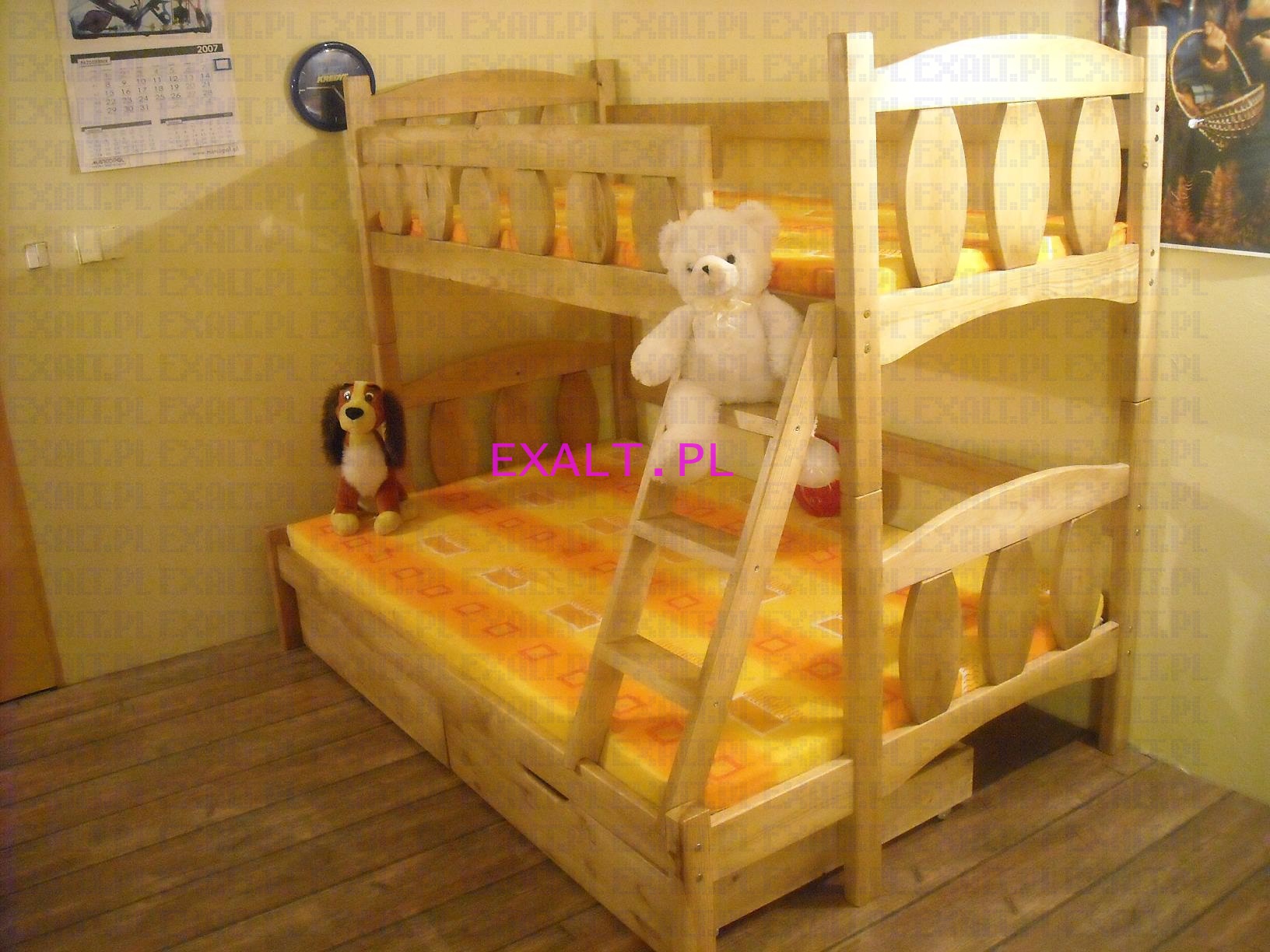 ��ko Rumcajs, mocne i stabilne, 2 osobne tapczany