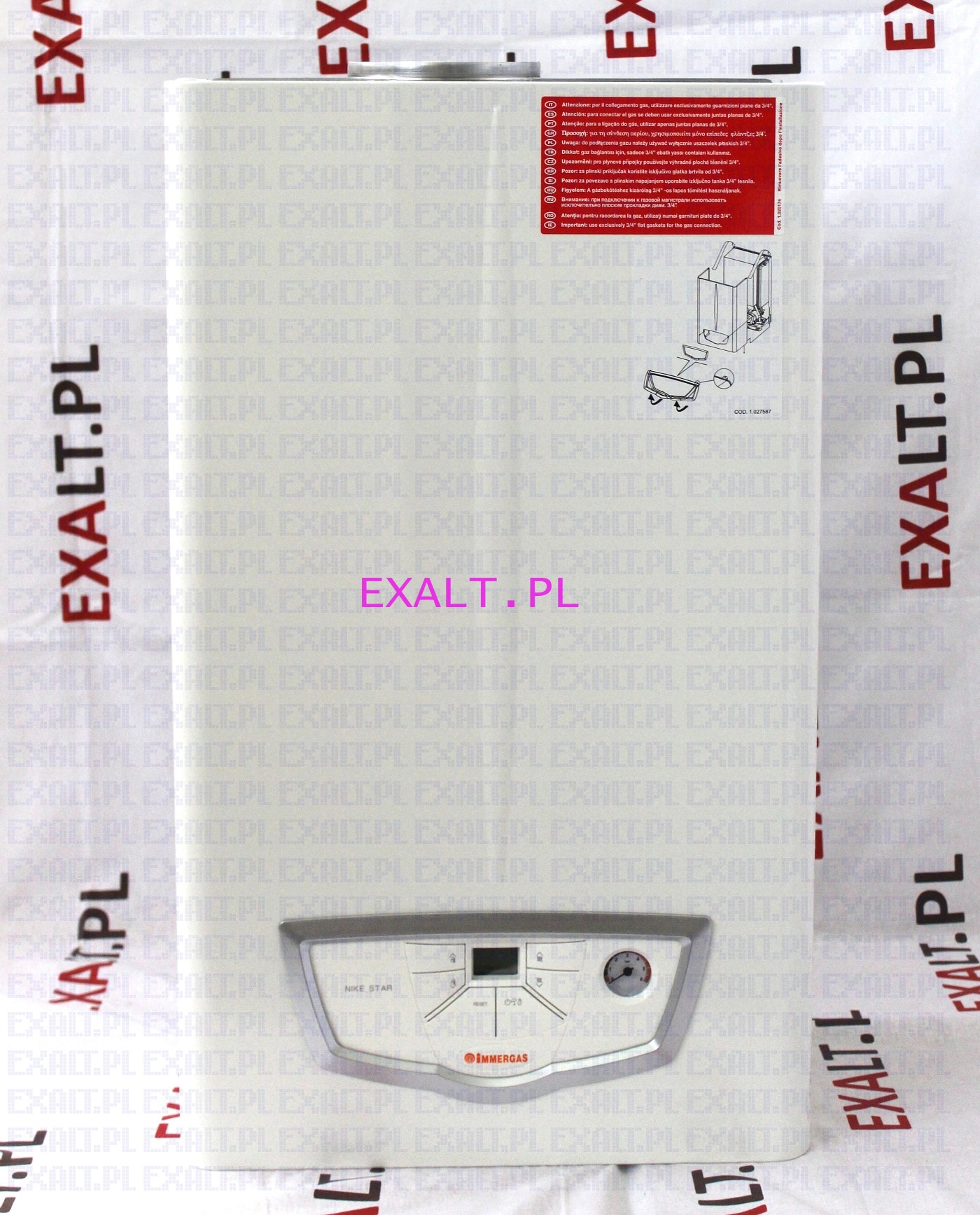 Immergas Nike Star 24 3 E kocio� z otwart� komor� spalania (kod producenta: 3.019479)