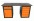 St warsztatowy na cokole SS-P, wymiar stou: 2000 x 745 x 30 mm + 2 moduy SS-d-1/-5, szuflada/drzwi/5/szuflad, kolor RAL-2008
