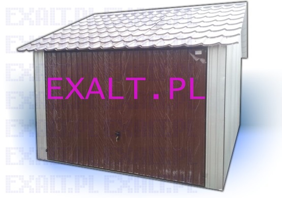 Gara� 3,5x5,5 z blachodach�wk�