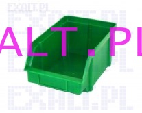 Pojemnik warsztatowy (z mo�liwo�ci� sztaplowania) Typ II, kolor zielony, wymiary 314x202x148mm, pojemno�� 4,0 dm sze�cienych