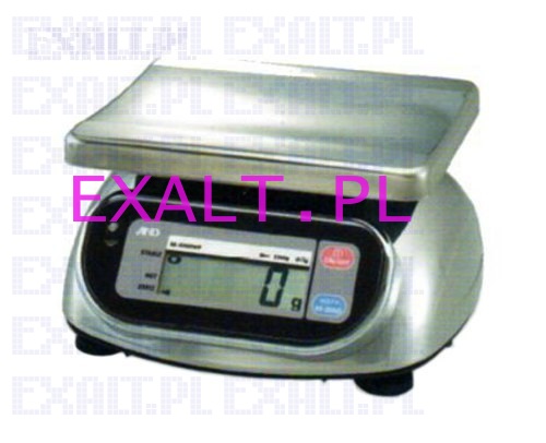 Waga elektroniczna py�o i wodoodporna SK-WP-1, zakres 1kg, dok�adno�� 0.5g, z legalizacj� w cenie