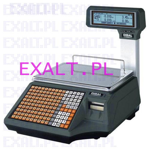 Waga etykietuj�ca L865T, dwuzakresowa 6/15kg, dok�adno�� 2/5g, szalka ze stali nierdzewnej 360(W) x 280(D)mm, interfejs RS232 i Ethernet, z wysi�gnikiem, z legalizacj�