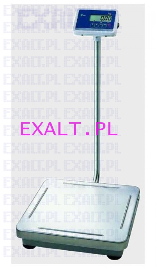 waga platformowa legalizowana DS160, zakres 150kg, dok�adno�� 50g, miernik wagowy na s�upku o wysoko�ci 1m, rozmiar platformy 38x38 cm