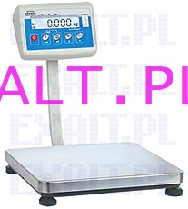 waga stoowa platformowa WPT/F z niskim pomostem, dwuzakresowa 6/15kg, legalizowana (typ: WPT/F 6/15/C)