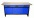 St warsztatowy GSW 03 z blatem oklejonym gum, kolor RAL5017, niebieski