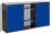 Szafka narzdziowa wiszca GSZW 01, kolor niebieski RAL 5017