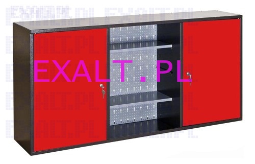 Szafka narzdziowa wiszca GSZW 02, kolor czerwony RAL 3020