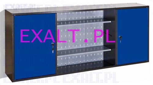 Szafka narzdziowa wiszca GSZW 03, kolor niebieski RAL 5017