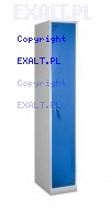 Szafka BHP ubraniowa BU-1-1, 1 przegroda w szafce, wymiary szafki: wysoko 1850 mm, szeroko 300mm gboko 500mm, kolor RAL-3020