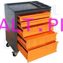 Wzek warsztatowy WSS-5 , 5 szuflad (70/70/120/130/200), wymiary wzka: wysoko 840mm, szeroko 666mm, gboko 430mm, kolor RAL-2008