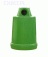 Pojemnik na odpady oglne i segregowane TidyTop RTT002050GN - otwr wrzutowy okrgy, 205 litrowy, wysoko 1,20 m, rednica grna 0,68 m, rednica dolna 0,80 m, otwr wrzutowy 0,18 m, kolor zielony