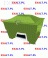 Skrzynia na sl, piasek i sorbent typ G1 450 litrw, wymiary: 550x1100x850 mm, dolne wybieranie, kolor: zielony
