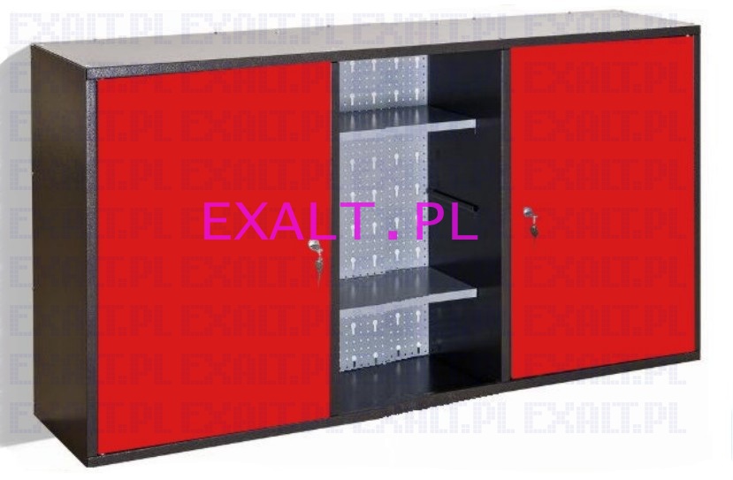 Szafka narzdziowa wiszca GSZW 01, kolor czerwony RAL 3020