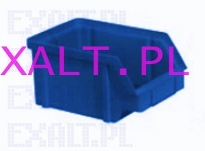 Pojemnik warsztatowy (z moliwoci sztaplowania) Typ II, kolor niebieski, wymiary 314x202x148mm, pojemno 4,0 dm szecienych