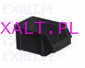 Pojemnik warsztatowy (z moliwoci sztaplowania) Typ IV, kolor czarny, wymiary 157x101x74mm, pojemno 0,5 dm szecienych