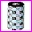 tama termotransferowa woskowa wzbogacona ywic zebra (seria 2100), 40mm x 450m