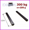 4B300PZN waga p�ozowa nierdzewna, legalizowana, ud�wig 300kg