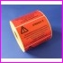 etykieta na paczk, ostrzegawcze etykiety, czerwone ostrzegajce etykiety, ostrzegajce naklejki