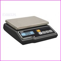 Waga kontrolna G-300, dwuzakresowa 15/30kg, dok�adno�� 5/10g, szalka ze stali nierdzewnej 300(W) x 230(D)mm, interfejs RS232, zasilacz sieciowy i akumulator wewn�trzny, z legalizacj�