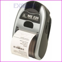 przenona drukarka etykiet Zebra MZ-220, termiczna, rozdzielczo 200dpi