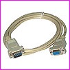 Kabel szeregowy RS232 DB9 do drukarek (rwnie do drukarek etykiet), dugo kabla okoo 1,8m
