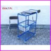 w�zek pomocniczy, transportowy do sprzeda�y z wag elektronicznych, obci��enie blatu do 60kg