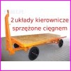 wzek transportowy, wzki transportowe typ A nono 12 ton, wzki transportowe do duych ciarw, 2 osie z ukadami kierowniczymi