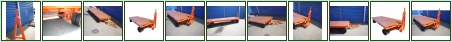 w�zki transportowe, w�zek transportowy no�no�� 16 ton, platforma do du�ych obci��e�