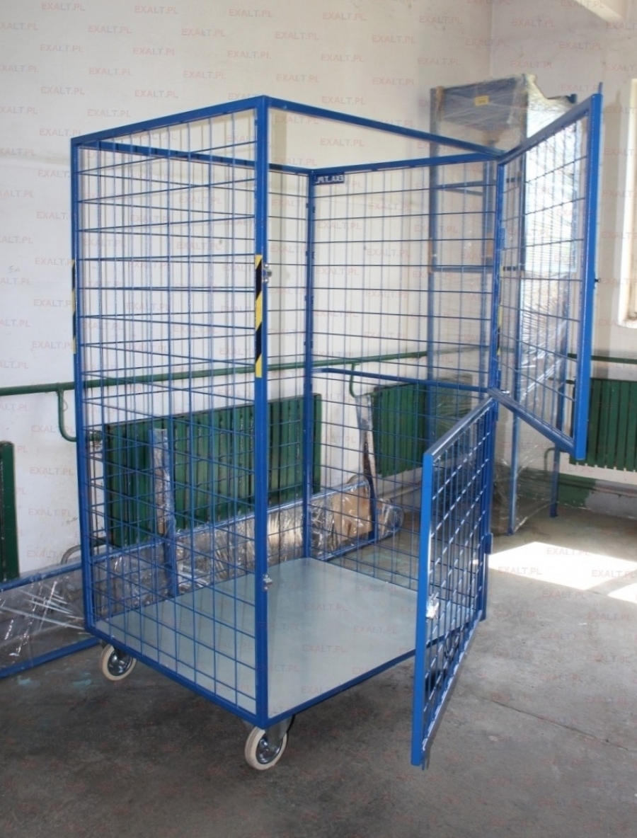 szafa osiatkowana metalowa na kolach udzwig 250kg