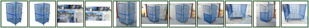 w�zek wysoki osiatkowany, Kosz siatkowy na k�kach, oferta na w�zek osiatkowany, wysoki w�zek, w�zek z siatki, w�zki 250kg, kosz pralniczy