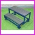 Podest stacjonarny 810x605 na stopach, 2 poziomy (du�y podest roboczy + ma�y schodek do wchodzenia) , rozmiary gabarytowe: podstawa 810x605mm, wysoko�� 400mm