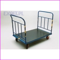 W�zek magazynowy ROMEK 2 dwuburtowy, d�ugo�� platformy 800mm