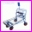 W�zek magazynowy, transportowy ROMEK 5 T-137/1 wsuwany, z pe�nymi ko�ami