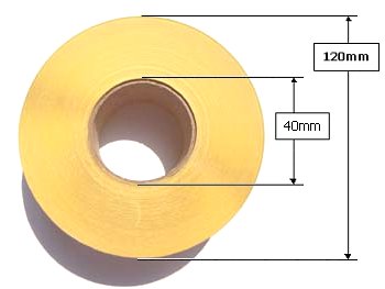 Etykiety na gilzie 40mm