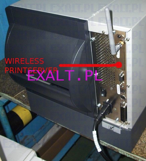 wewnetrzny zebranet wireless printserver