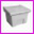 pojemnik na piasek lub inne kruszywa, polietylenowy, pojemno��: 250 litr�w (360kg), kolor: ��ty (RAL1021),
					wymiary (76cm x 92cm x 72cm), z otworem na �opat�