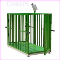 waga inwentarzowa ML2500, zakres max. 2500kg, stal malowana, pomost 200x100cm, wysoko�� barierki 120cm, waga nielegalizowana mo�liwo�� zalegalizowania w termine p�niejszym