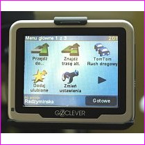 Nawigacja GPS GoClever 3520 + program nawigacyjny Navigator 8 Full Europa