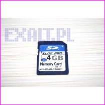 Karta SDHC 4GB - szybka pami do nawigacji