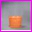 Doniczka Krcona, rednica 14 cm, wysoko 11 cm, kolor doniczek szkliwiony 5064