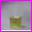 Doniczka Kwadrat, rednica 9 cm, wysoko 8 cm, kolor doniczki szkliwiony 5050