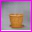 Doniczka Lilia, rednica 16 cm, wysoko 11 cm, kolor doniczki szkliwiony 5050