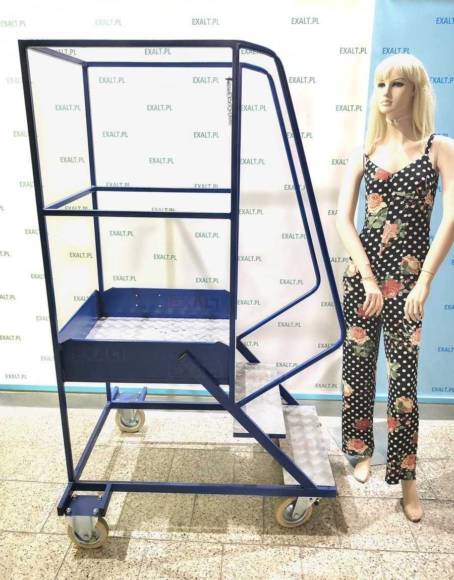 pomost schodowy magazynowy