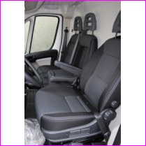pokrowiec na siedzenia fiat ducato 2018 - siwy