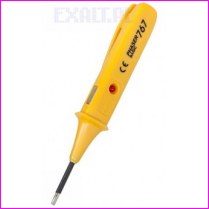 Pr�bnik napi�cia AC do 500V, DC do 60V, ci�g�o�� 1Mom, FAZER767