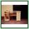 biurka drewniane mocne i stabilne, biurko z czterema szufladami